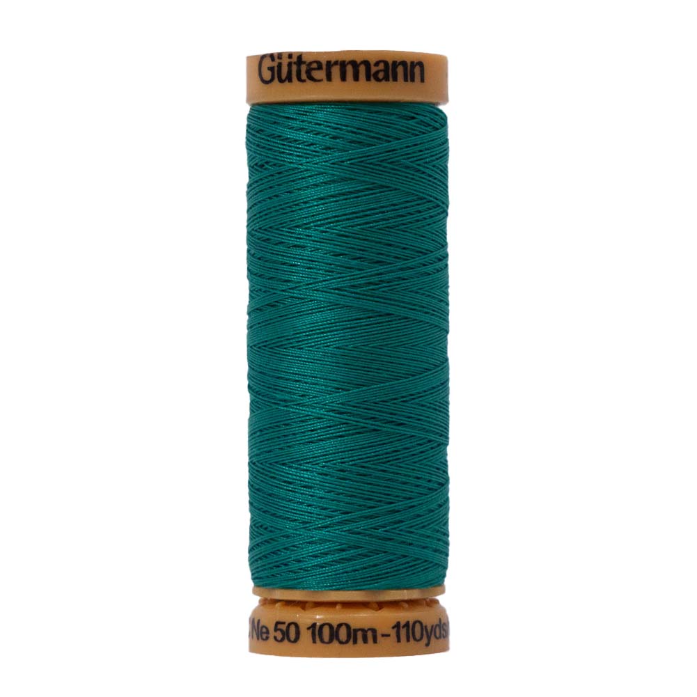 Gutermann Natural Cotton Thread 100m – 7810 Jewel Green Gutermann Natural Cotton Thread 100m – 7810 Jewel Green