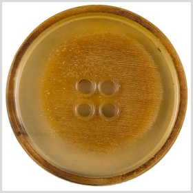 Horn 4-Hole Button – 32L/20mm – Tan and Brown Narrow Rim Horn 4-Hole Button – 32L/20mm – Tan and Brown Narrow Rim