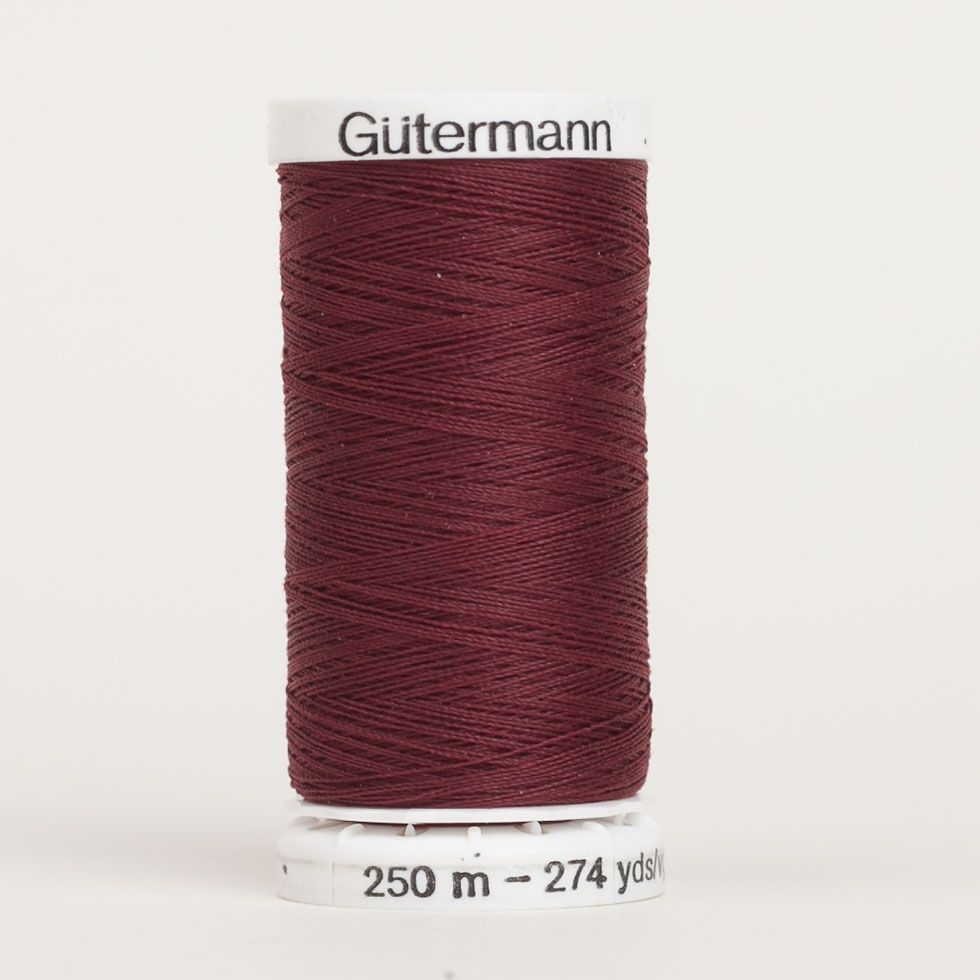 Gutermann Sew All Thread 250m – 450 Burgundy Gutermann Sew All Thread 250m – 450 Burgundy