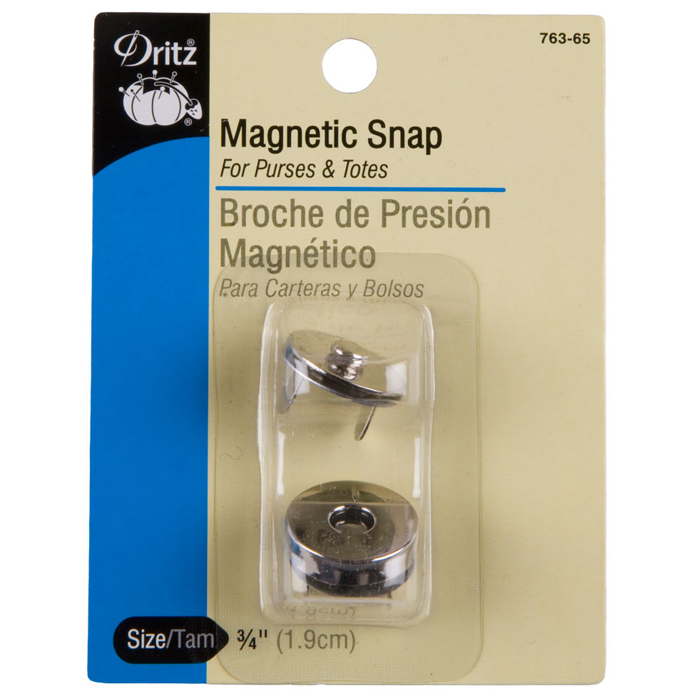 Dritz Size 3/4 Silver Magnetic Snaps Dritz Size 3/4 Silver Magnetic Snaps