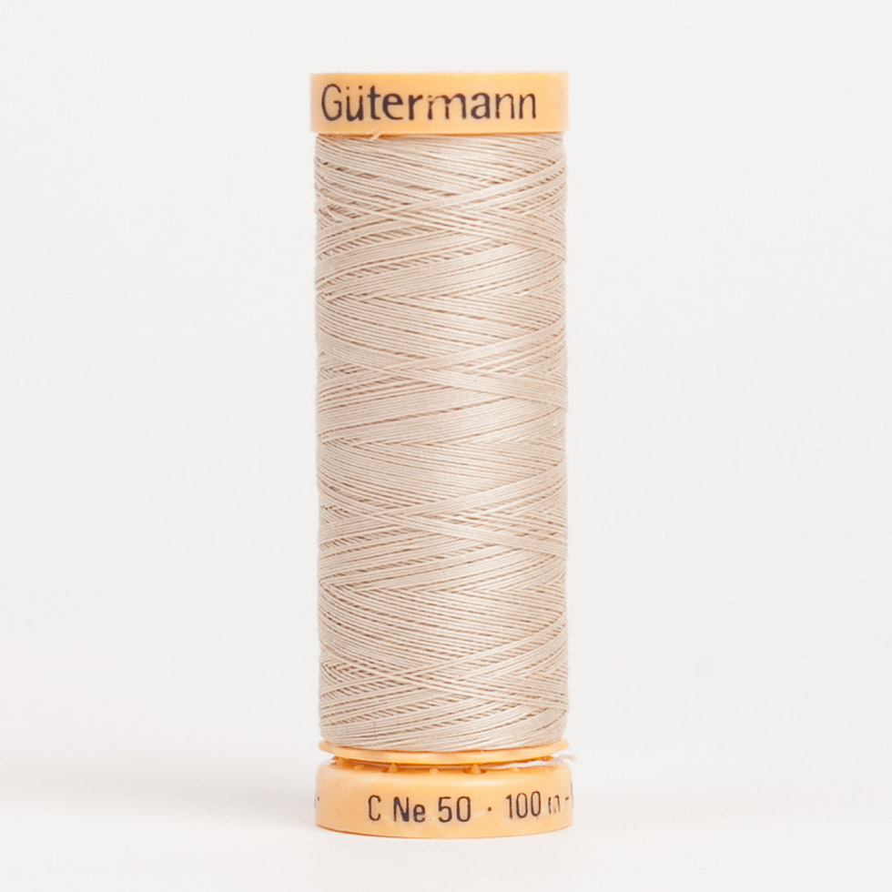 Gutermann Cotton Thread 100m – 3260 Beige Gutermann Cotton Thread 100m – 3260 Beige