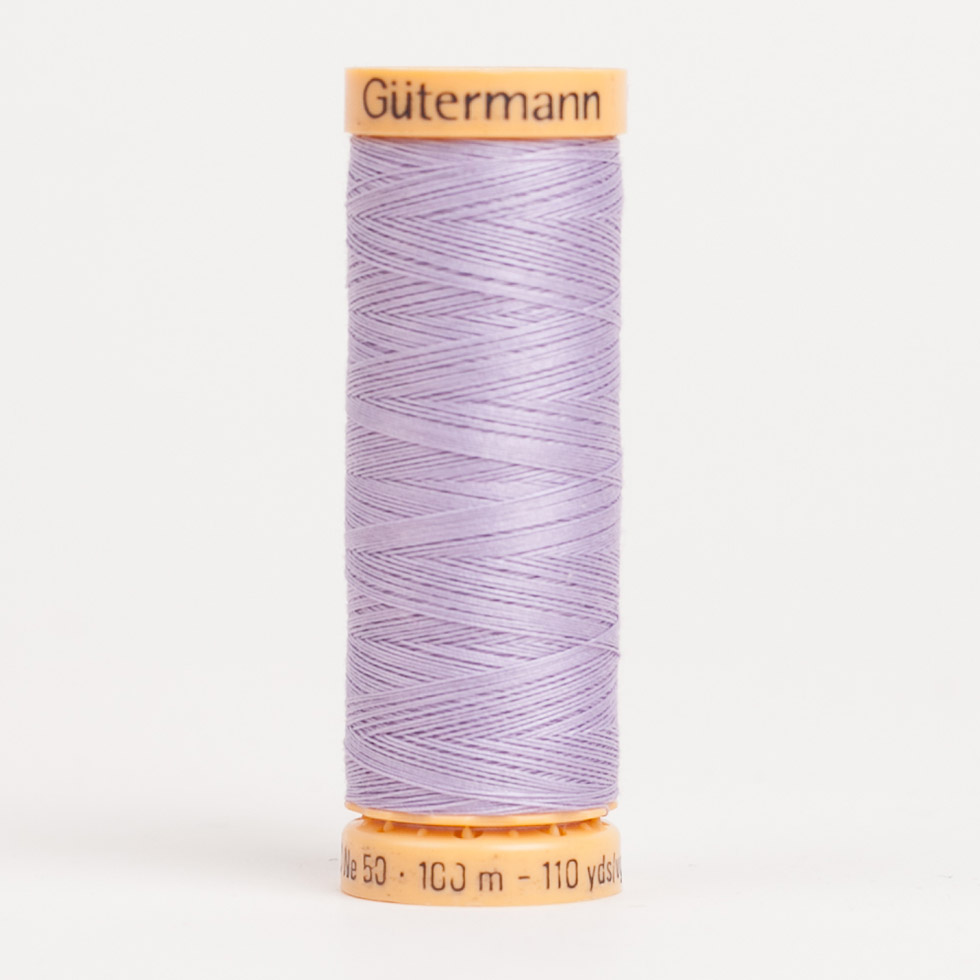 Gutermann Cotton Thread 100m – 6080 Light Lilac Gutermann Cotton Thread 100m – 6080 Light Lilac