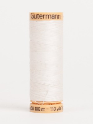 Gutermann Cotton Thread 100m – 1040 Ivory Gutermann Cotton Thread 100m – 1040 Ivory