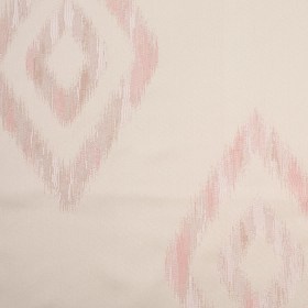 Reversible Pink/Pearl Geometric Polyester Satin Reversible Pink/Pearl Geometric Polyester Satin
