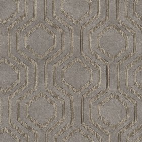 Gunmetal Geometric Brocade Gunmetal Geometric Brocade