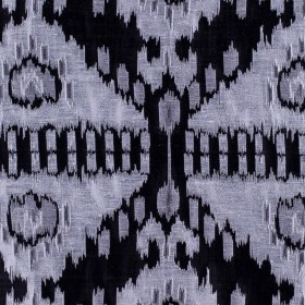 Black Ikat Poly Black Ikat Poly