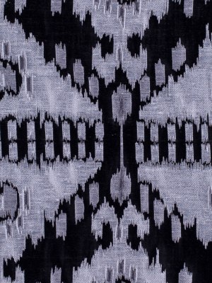 Black Ikat Poly Black Ikat Poly
