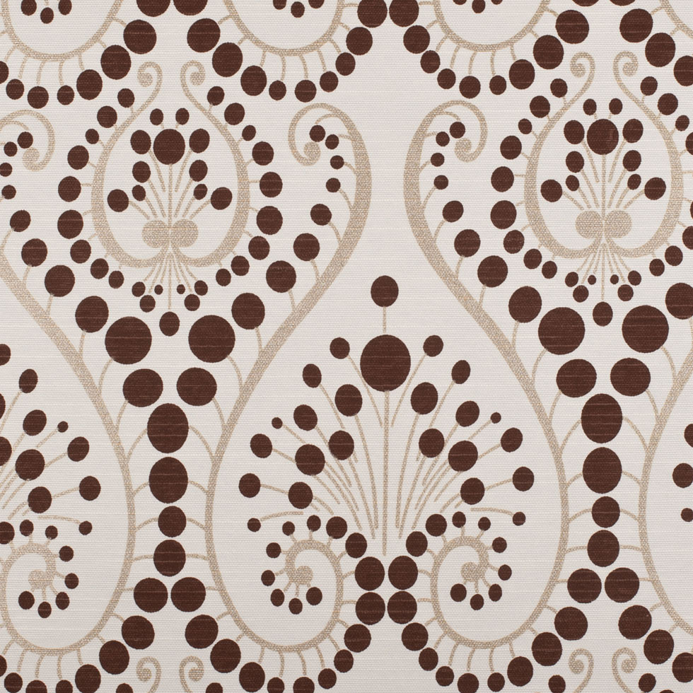 Brown Swirls Cotton Blend Brown Swirls Cotton Blend