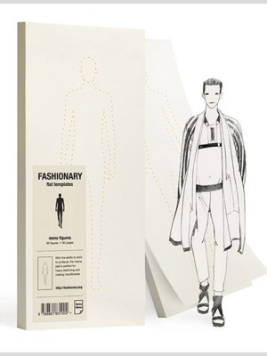 Fashionary Men’s Figures Memo Pad Fashionary Men’s Figures Memo Pad