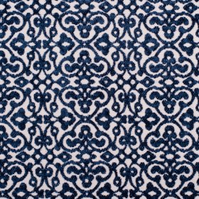 Navy Classical Upholstery Chenille Navy Classical Upholstery Chenille