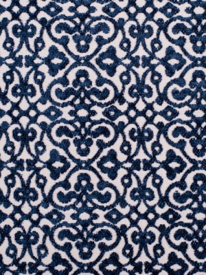 Navy Classical Upholstery Chenille Navy Classical Upholstery Chenille