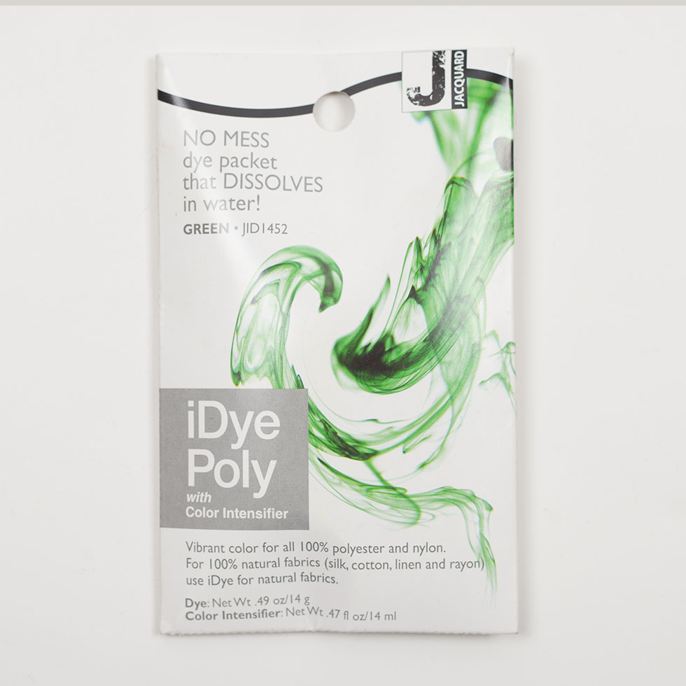 Jacquard iDye Poly Synthetic Fabric Dye – 452 Green Jacquard iDye Poly Synthetic Fabric Dye – 452 Green