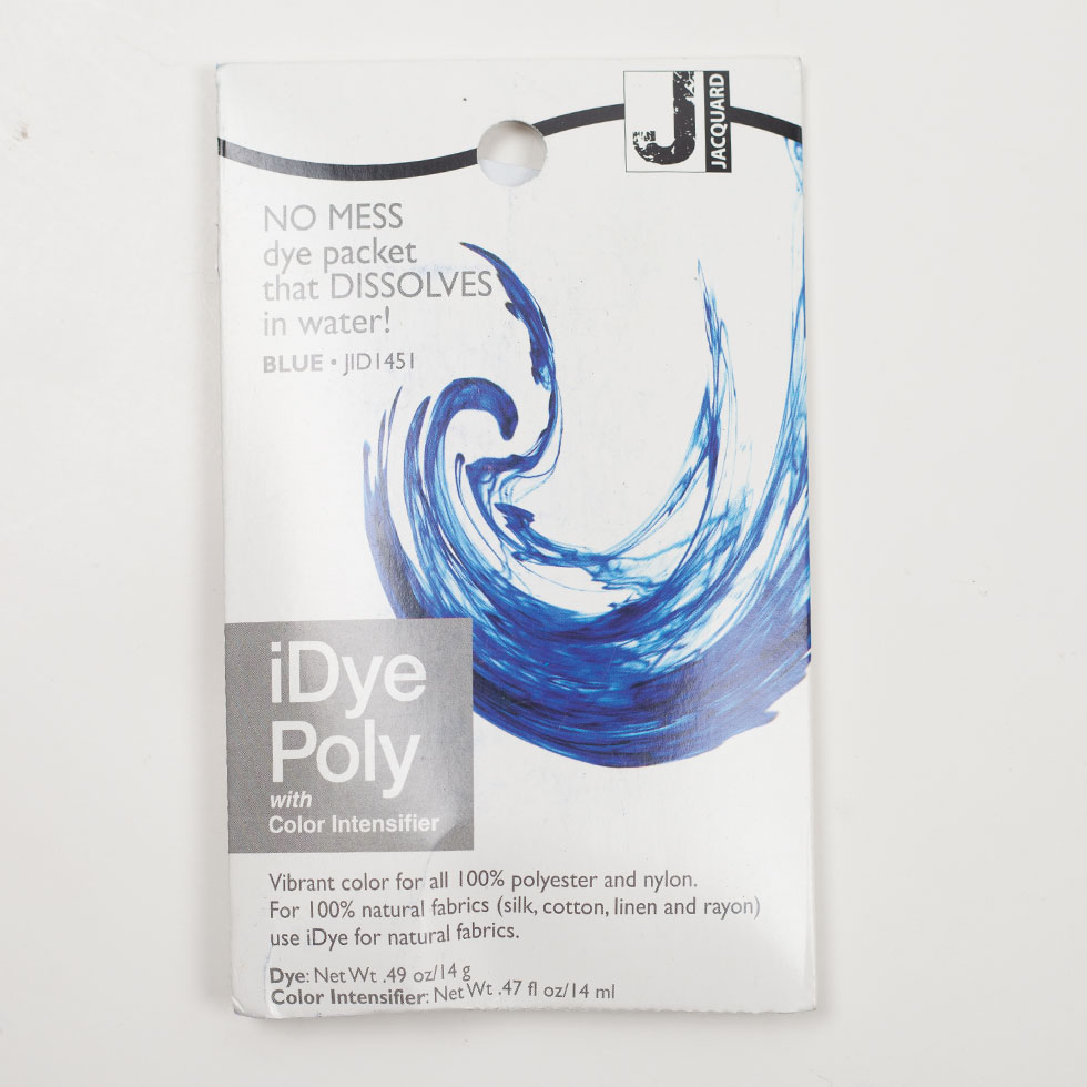 Jacquard iDye Poly Synthetic Fabric Dye – 451 Blue Jacquard iDye Poly Synthetic Fabric Dye – 451 Blue