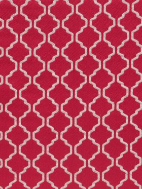 Paprika Geometric Trellis Polyester Paprika Geometric Trellis Polyester