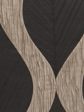 Ebony Bold Leaves Polyester Ebony Bold Leaves Polyester