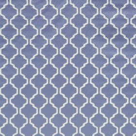 Sky Geometric Trellis Polyester Sky Geometric Trellis Polyester