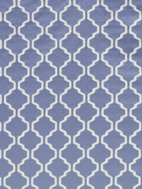 Sky Geometric Trellis Polyester Sky Geometric Trellis Polyester