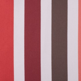 Pomegranate Stripes “Vienna” Polyester Pomegranate Stripes “Vienna” Polyester