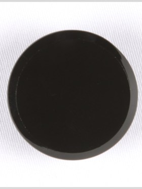 Black Glass Button – 42L/27mm Black Glass Button – 42L/27mm