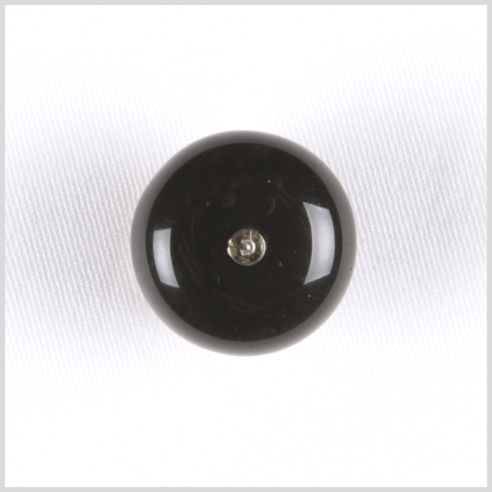 Black Glass Button – 16L/10mm Black Glass Button – 16L/10mm