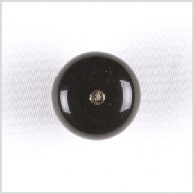 Black Glass Button – 25L/15mm Black Glass Button – 25L/15mm