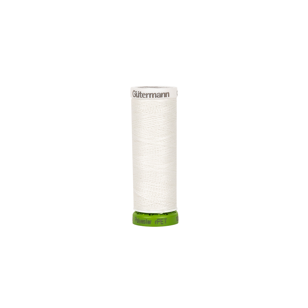 Gutermann Recycled Polyester Thread 100m – 111 Oyster Gutermann Recycled Polyester Thread 100m – 111 Oyster