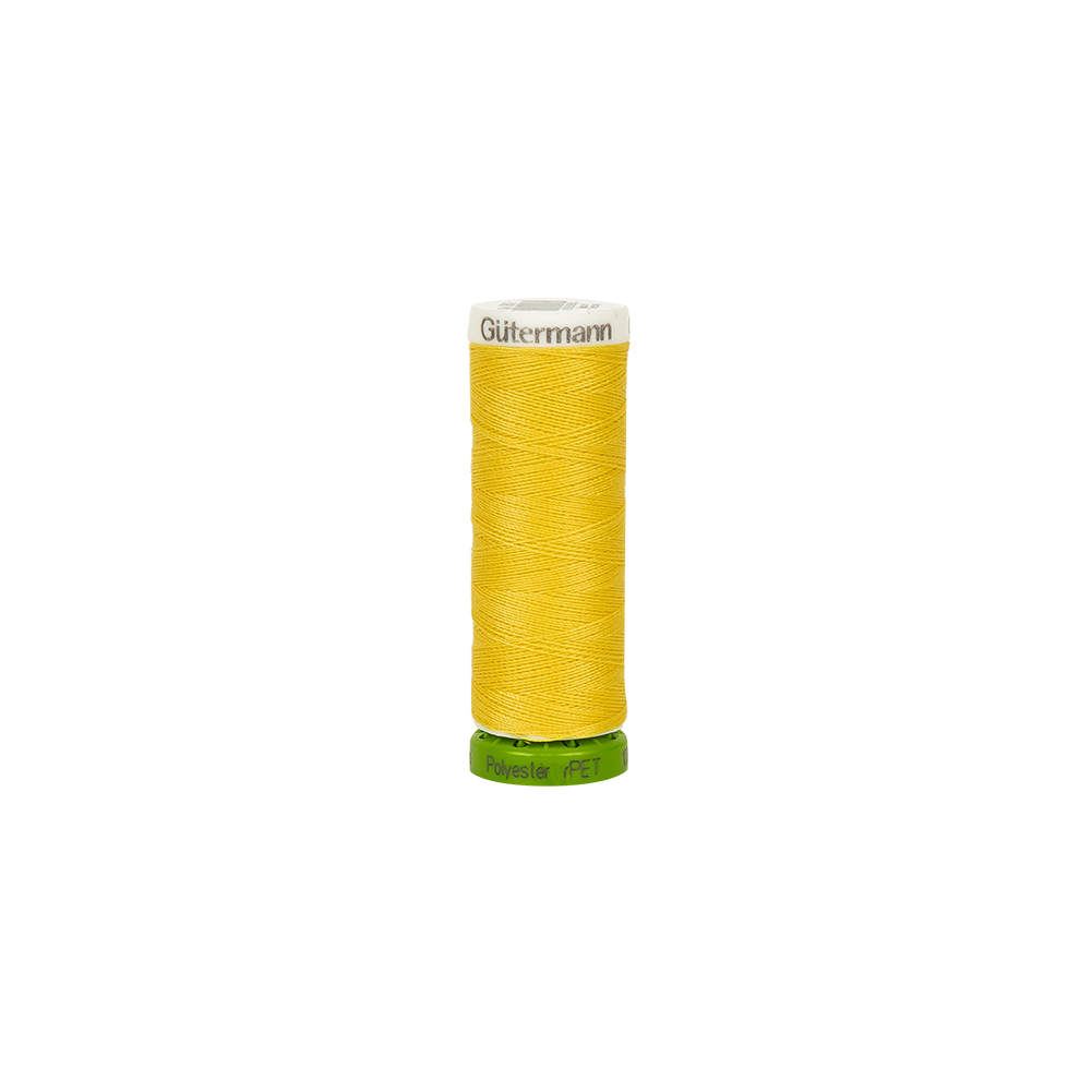 Gutermann Recycled Polyester Thread 100m – 852 Lemon Peel Gutermann Recycled Polyester Thread 100m – 852 Lemon Peel