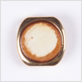 Gold Beige Metal Button – 36L/23mm Gold Beige Metal Button – 36L/23mm