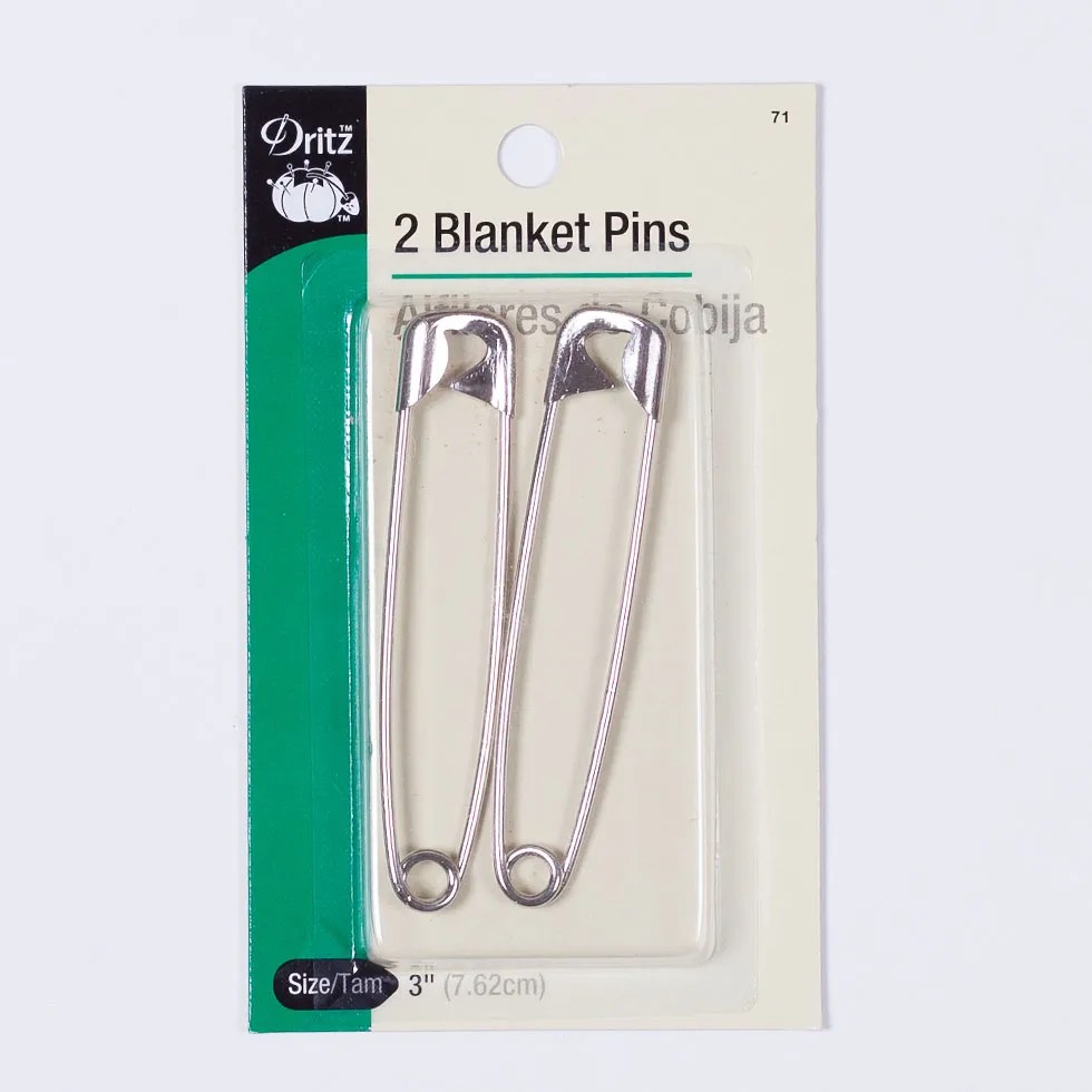 Dritz Blanket Pins Size 3″ – 2ct Dritz Blanket Pins Size 3″ – 2ct