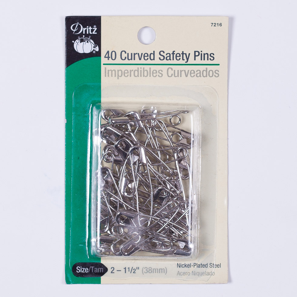 Dritz Curved Safety Pins – 40 Ct Dritz Curved Safety Pins – 40 Ct