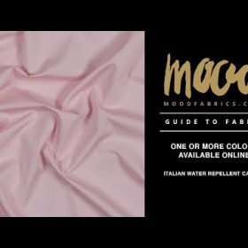 Italian Powder Pink Water Repellent Canvas Italian Powder Pink Water Repellent Canvas