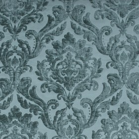 Subtle Green Damask Chenille Jacquard Subtle Green Damask Chenille Jacquard