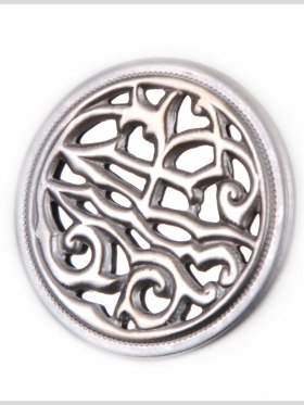 Gray Brass Metal Button – 40L/25.5mm Gray Brass Metal Button – 40L/25.5mm