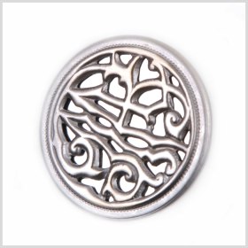 Gray Brass Metal Button – 40L/25.5mm Gray Brass Metal Button – 40L/25.5mm