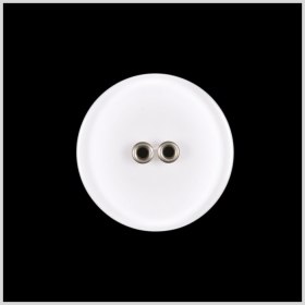 White Plastic Button – 28L/18mm White Plastic Button – 28L/18mm