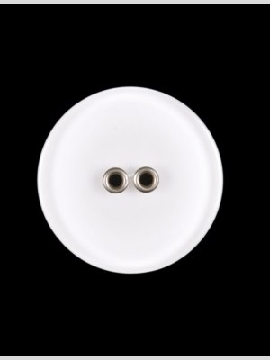 White Plastic Button – 44L/28mm White Plastic Button – 44L/28mm
