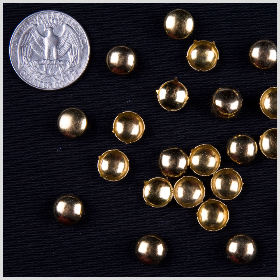 3/8″ Gold Dome Nailheads 3/8″ Gold Dome Nailheads