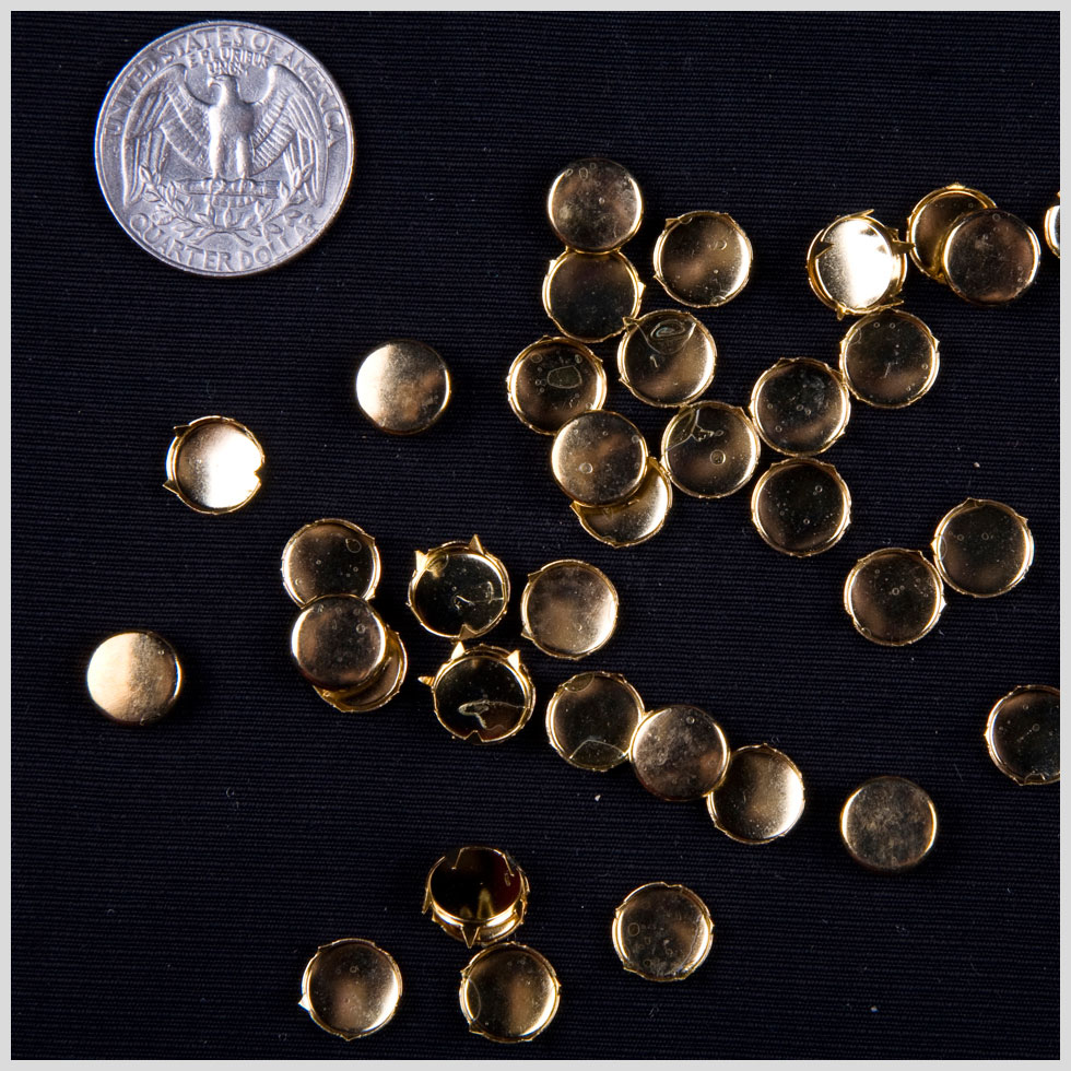 3/8″ Gold Round Nailheads 3/8″ Gold Round Nailheads
