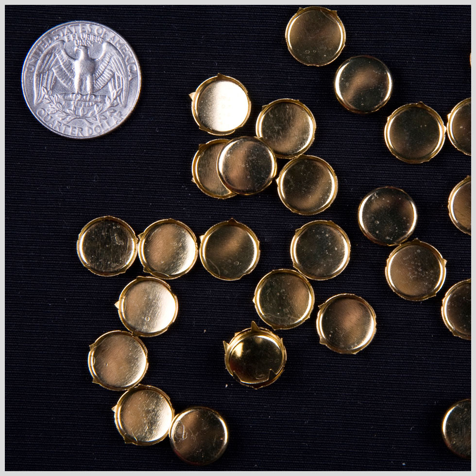 Gold Round Nailheads – 0.5″ Gold Round Nailheads – 0.5″