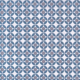 Petrol Geometric Poly-Cotton Brocade Petrol Geometric Poly-Cotton Brocade