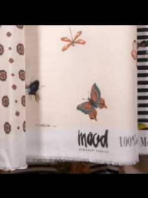 Cotton Voile – Burgundy and White Floral – A Drop of Golden Sun Print – Mood Exclusive Harvest Collection Cotton Voile – Burgundy and White Floral – A Drop of Golden Sun Print – Mood Exclusive Harvest Collection