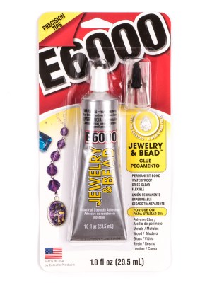 E-6000 Jewelry & Bead Permanent Glue E-6000 Jewelry & Bead Permanent Glue