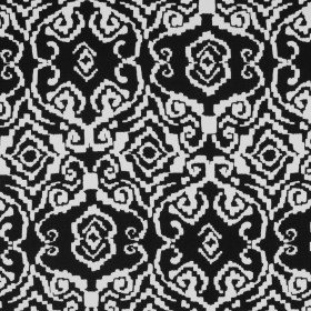Black/White Printed Stretch Cotton Sateen Black/White Printed Stretch Cotton Sateen