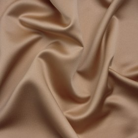 Polyester Satin – Pecan – Reverie Collection Polyester Satin – Pecan – Reverie Collection