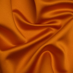 Polyester Satin – Ultra Pumpkin – Reverie Collection Polyester Satin – Ultra Pumpkin – Reverie Collection