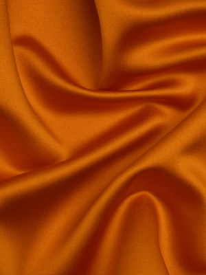 Polyester Satin – Ultra Pumpkin – Reverie Collection Polyester Satin – Ultra Pumpkin – Reverie Collection