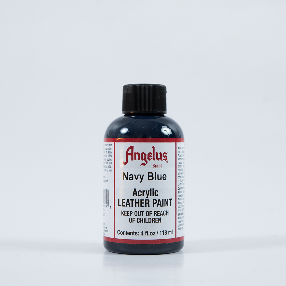 Angelus Navy Blue Leather Paint – 4oz Angelus Navy Blue Leather Paint – 4oz