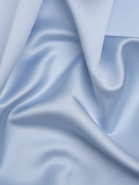 Polyester Satin – Resort Blue – Reverie Collection Polyester Satin – Resort Blue – Reverie Collection