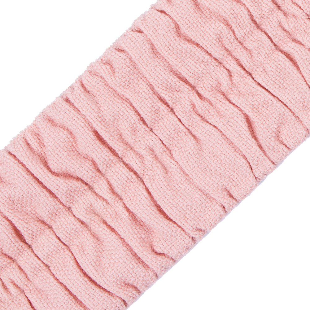 Italian Blush Ruched Stretch Wool Trimming - 2.375"