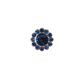 Italian Navy Rhinestone Shank Back Button – 14L/9mm Italian Navy Rhinestone Shank Back Button – 14L/9mm